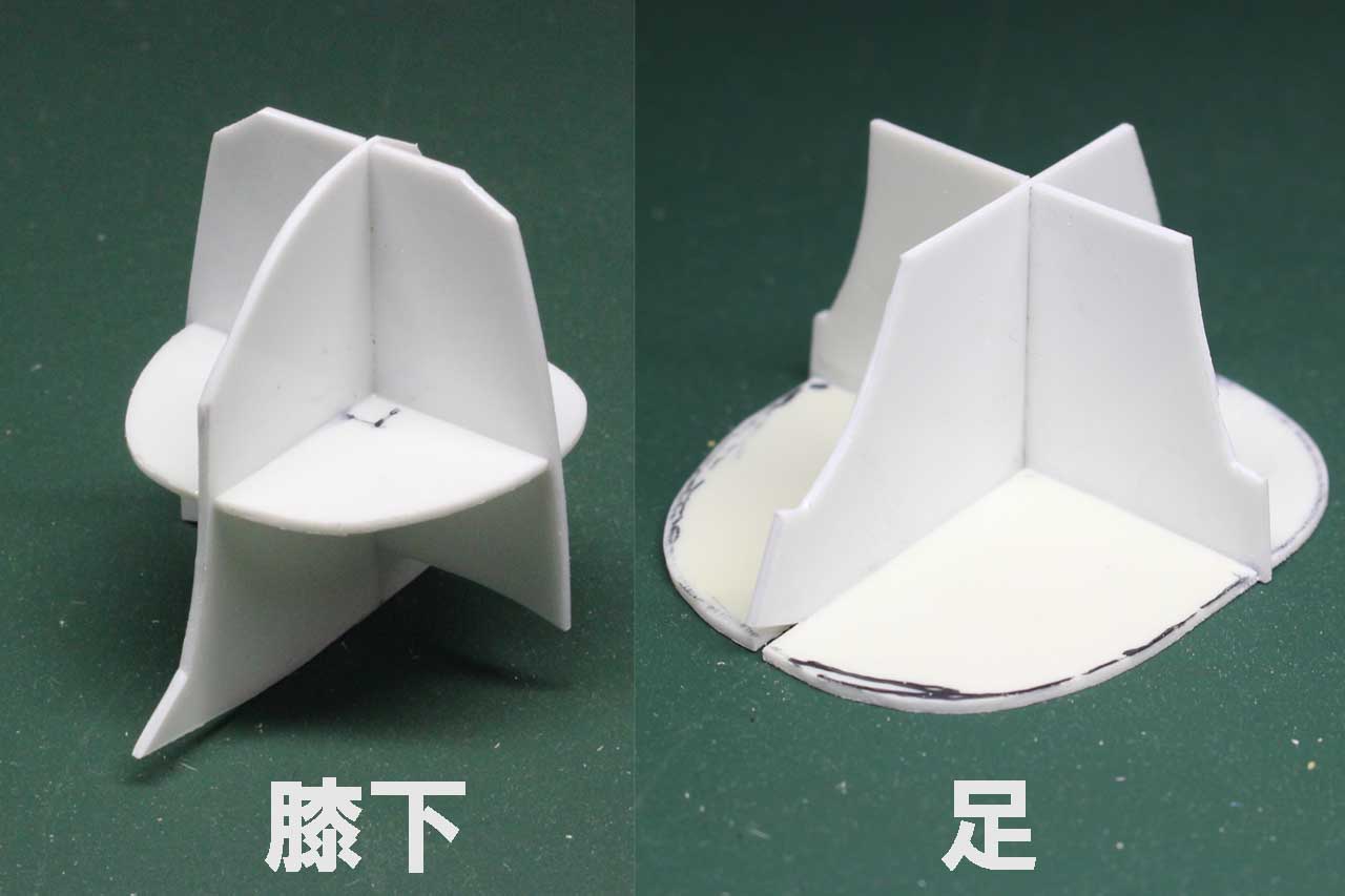 新型モビルスーツのフルスクラッチビルド用に制作スケジュール表作成 立面図の作成 ワンオフチキチキマシーンを作る